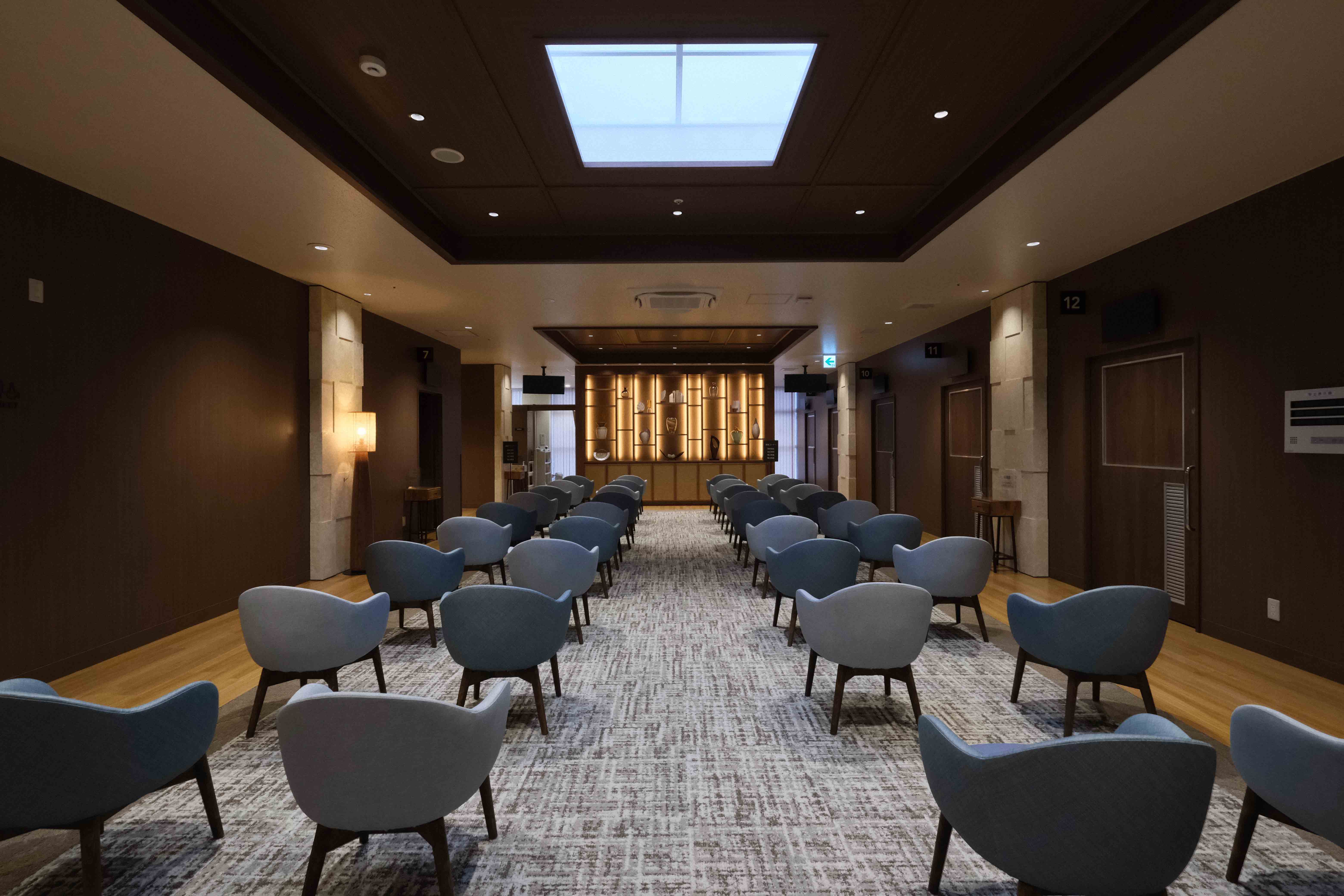 健康管理センター待合スペース