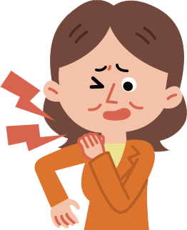 首に発症した場合